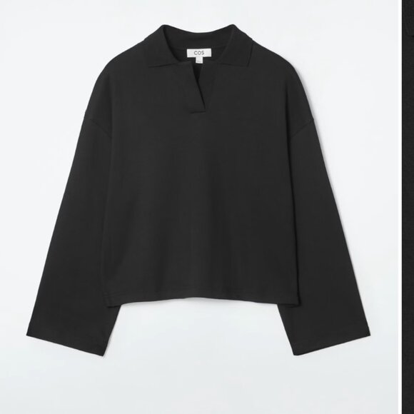 COS Tops - COS Black Women's Jersey Top